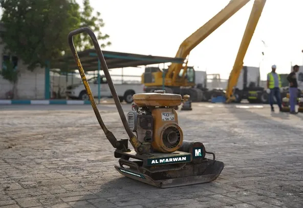 2002 Sakai PC100 Plate Compactor rear right - Al Marwan Machinery