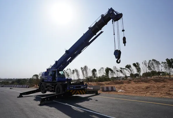 2012 Used Tadano GR-250N Rough Terrain All Terrain Mobile Crane Heavy Lifting Machine