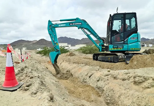 Rent Mini 5-Ton Excavators | Al Marwan