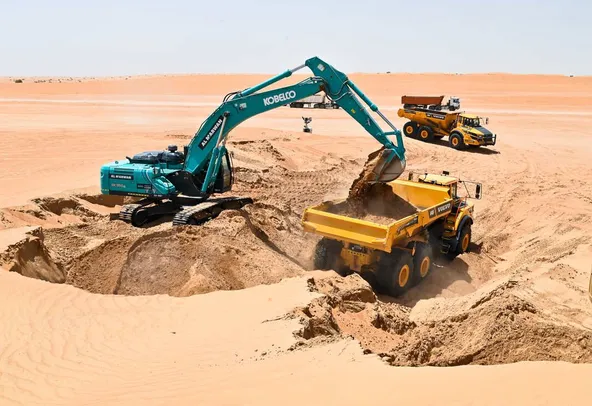 Rent 35-Ton Articulated Dump Trucks | Al Marwan