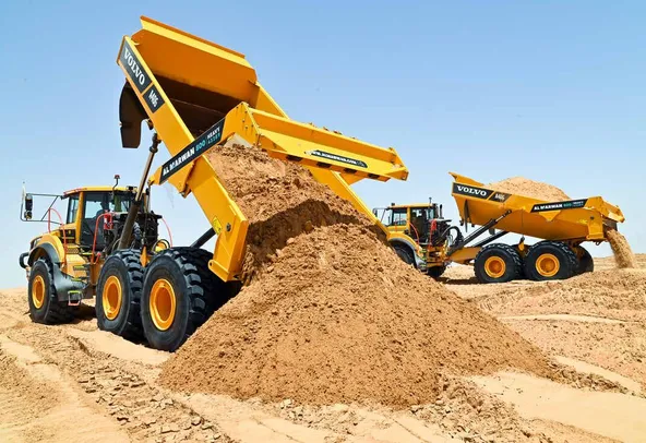 Rent Large 40-Ton Articulated Dump Trucks| Al Marwan
