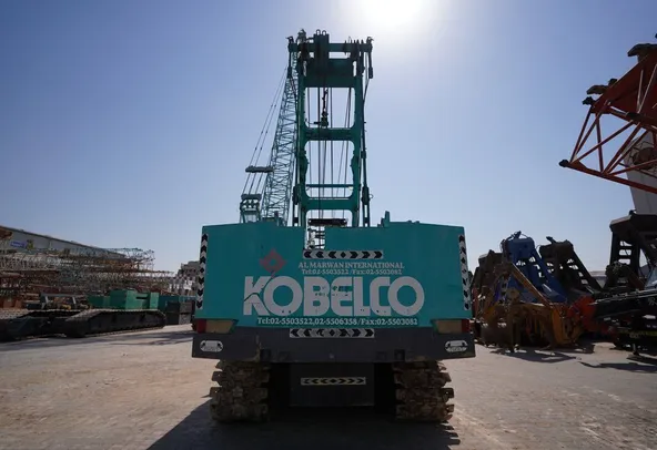 2009 Kobelco CKE800-1F Crawler Crane CRC-0254 Rear view| Al Marwan Machinery