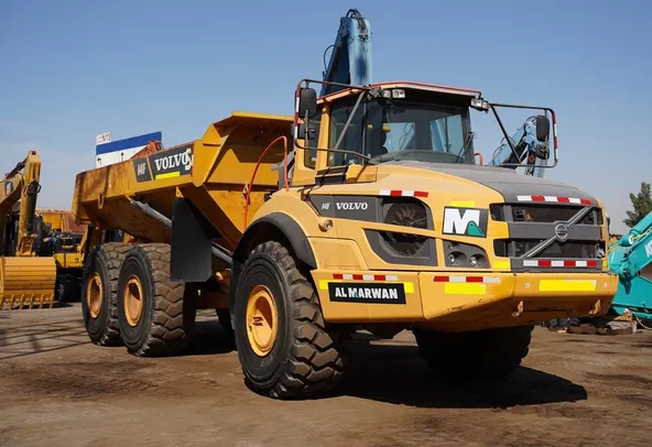 Used 2015 Volvo A40F Articulated Hauler Truck Dump Truck