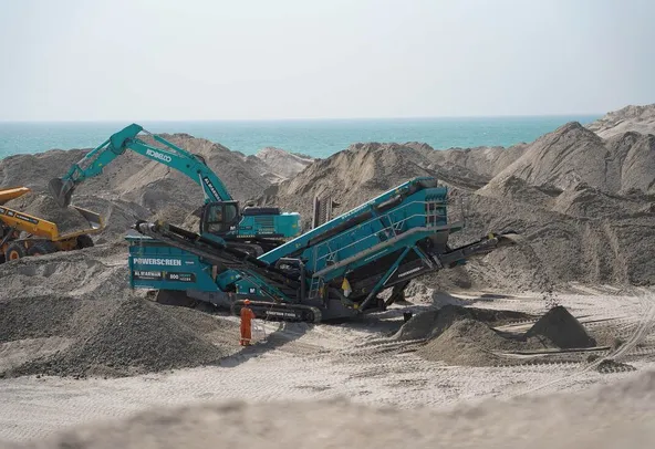 Rent Screening Machines: Aggregates, Minerals | Al Marwan