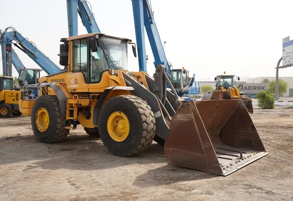 2013 Volvo L120F Wheel Loader front right view- Al Marwan Machinery