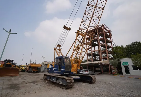1995 Kobelco 7045 Crawler Crane CRC-0194 - front right- Al Marwan Machinery