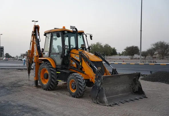 2021 JCB 3DX Plus Backhoe Loader 7 ton Medium Shovel Digger with Jackhammer JCB hydraulic rock breaker demolition