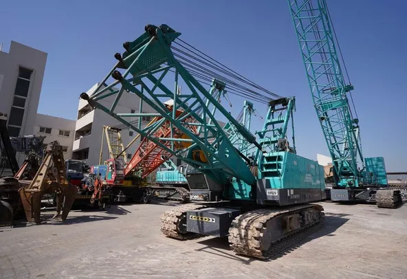 80 ton Crawler Cranes Rentals-Al-Marwan