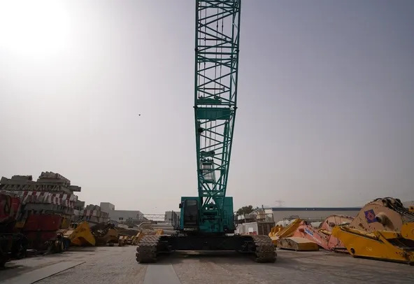2015 Kobelco 7250S Crawler Crane CRC-0300 front view- Al Marwan Machinery