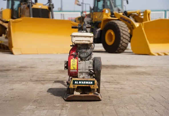 2003 Sakai PF65 Plate Compactor front view - Al Marwan Machinery