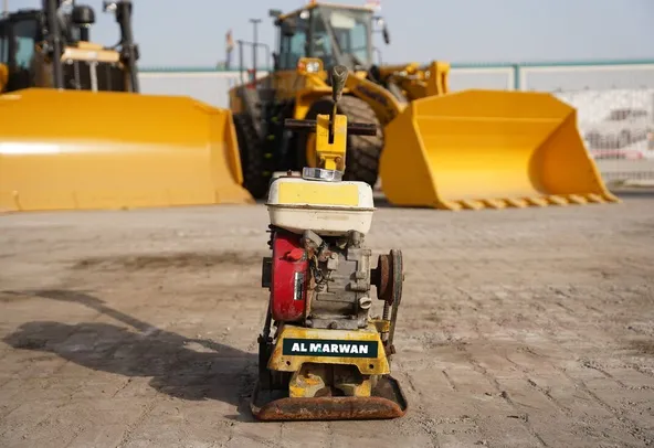 2005 Sakai PF65 Plate Compactor front view - Al Marwan Machinery