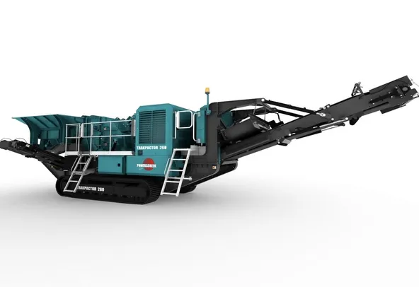 New Powerscreen Trakpactor 260 Impact Crusher, Front Right View