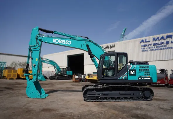 New Kobelco SK220 Crawler Excavator | Al Marwan