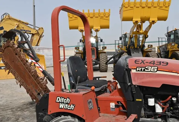 Used Ditch Witch RT36 Wheel Trencher 2006 seat image
