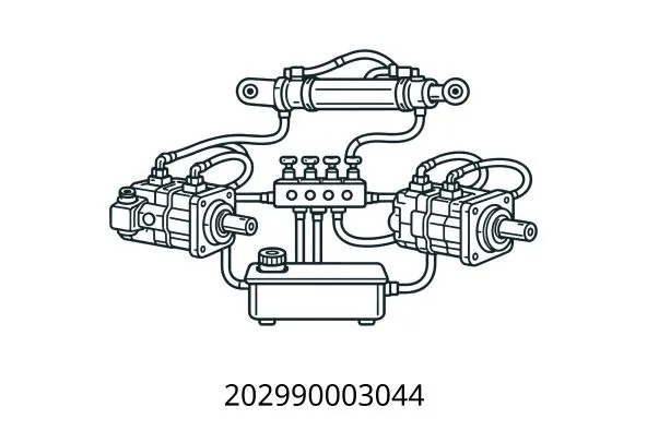 202990003044 BI-DIRECTIONAL HYDRAULIC LOCK