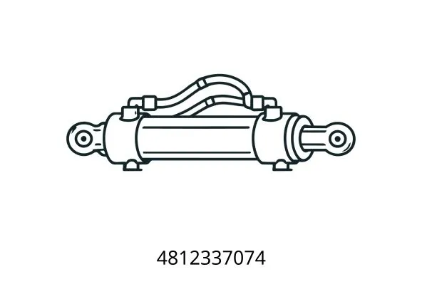 4812337074 CYL. HEAD WITH VALVE SEATS & GUIDES (4812337079 & 4812337080)