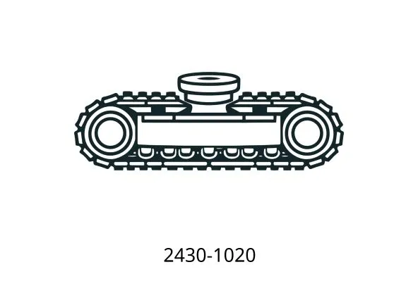 2430-1020 EXTERNAL CIRCLIP 20 DIAMETER