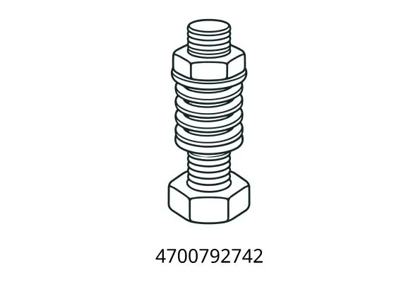 4700792742 HEXAGON SOCKET COUNTERSUNK SCR