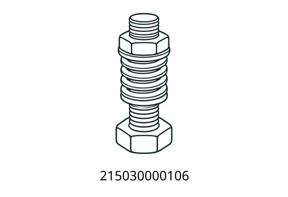 215030000106 NUT, B-TYPE M8-ZND QC/T 608
