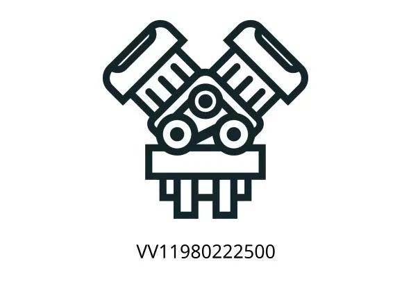 VV11980222500 RING SET, PISTON