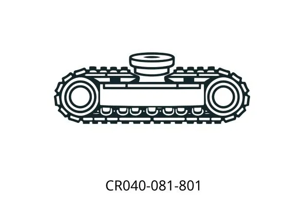 CR040-081-801 TOGGLE WEDGE, FACE HARDENED