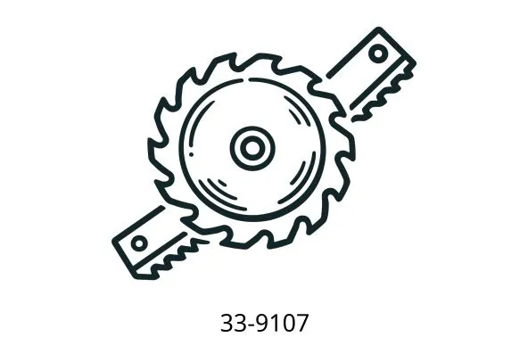 33-9107 TOOTH WEAR PART S5/S6 ROCK