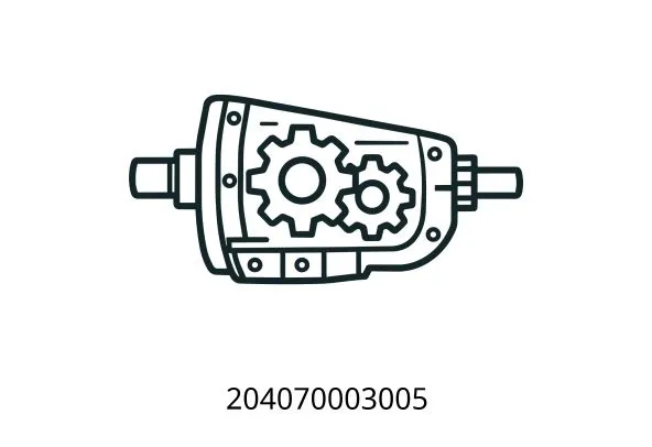 204070003005 TRANSMISSION SHAFT