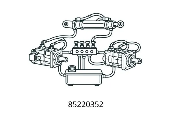 85220352 UNIVERSAL JOINT 90DEG.