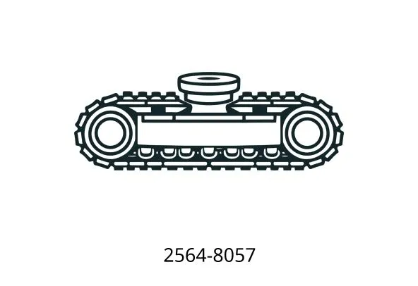 2564-8057 WEDGES ADJUSTING CYLINDER