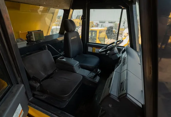 2022 Komatsu HD465-7EO Rigid Dump Truck Inside Cabin View