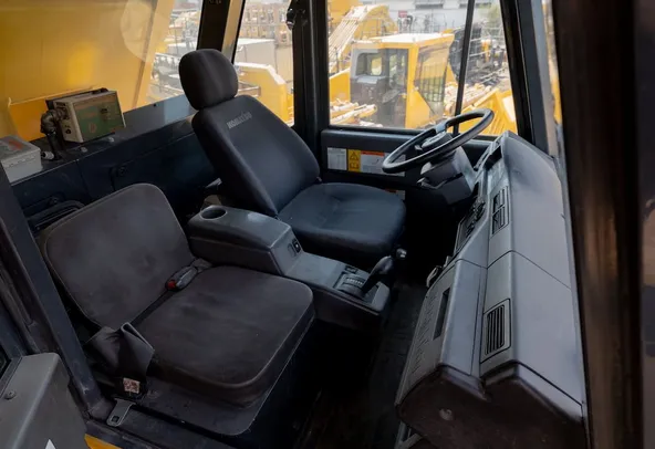 2022 Komatsu HD465-7EO Rigid Dump Truck Inside Cabin View