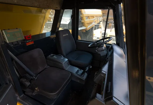 2023 Komatsu HD465-7EO Rigid Dump Truck Inside Cabin View