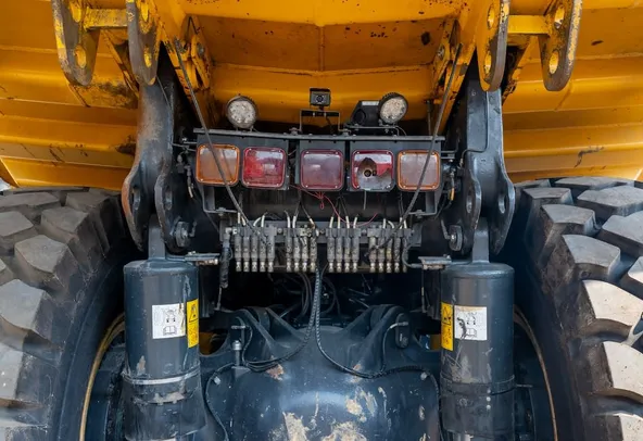 2023 Komatsu HD465-7EO Rigid Dump Truck Under carriage View
