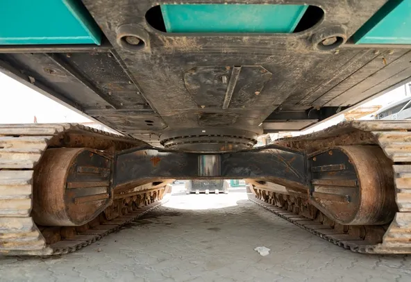 2022 Kobelco SK380XDLC-10 Track Excavator Under carriage View