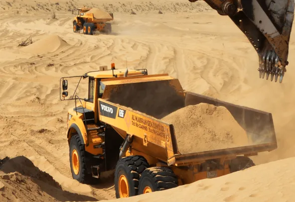 Rent 35-Ton Articulated Dump Trucks | Al Marwan