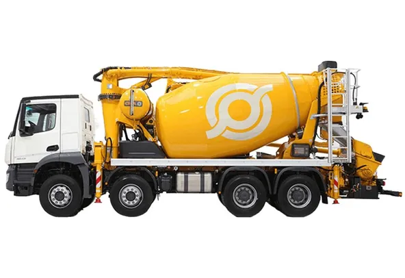 Cifa MK25H truck mixer pump Left side image