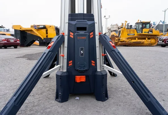 ARL Portable Light Tower TL-500 Battery View