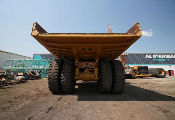 Cat 777E off-highway truck rear image