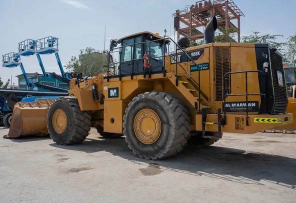 Caterpillar 988k Wheel Loader Left Rear Image
