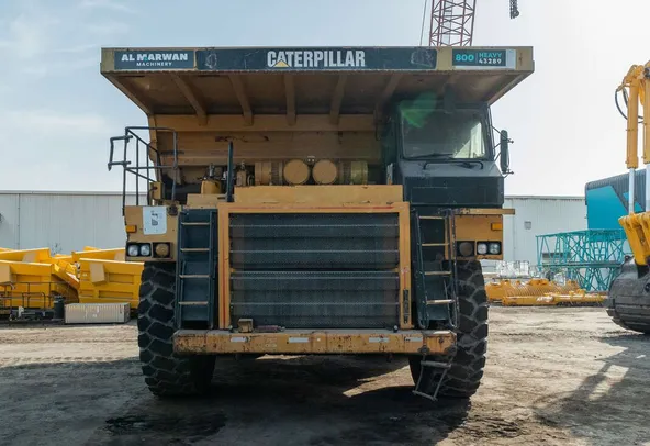 Caterpillar Rigid Dump Truck 777D Front Image