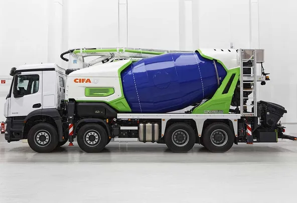 Cifa electric mixer pump left side image