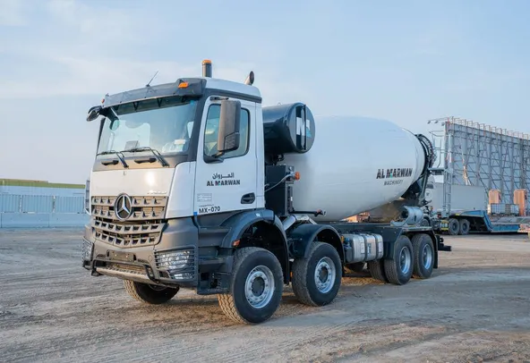 Cifa HD Series Concrete Mixer Front Left View