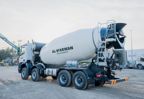 Cifa HD Series Concrete Mixer Rear Left View