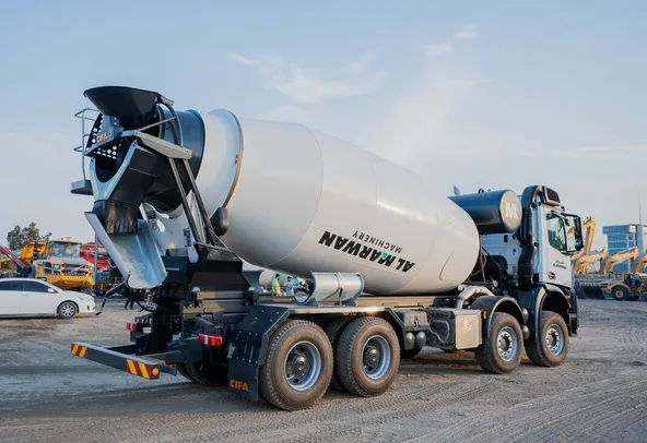 Cifa HD Series Concrete Mixer Rear Right View