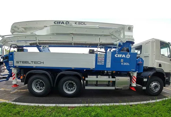 Cifa K30L Concrete Pump Truck right side view