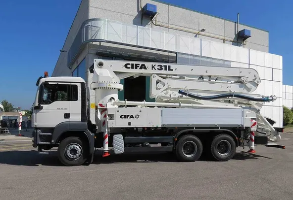 Cifa K31L Concrete Pump Truck left view