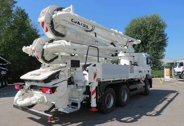 Cifa K31L Concrete Pump Truck rear right view