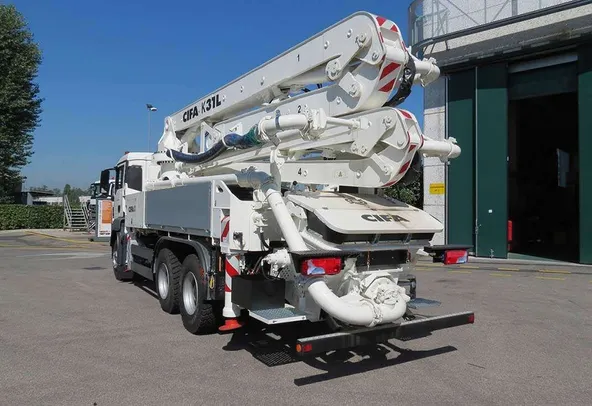 Cifa K31L Concrete Pump Truck rear view
