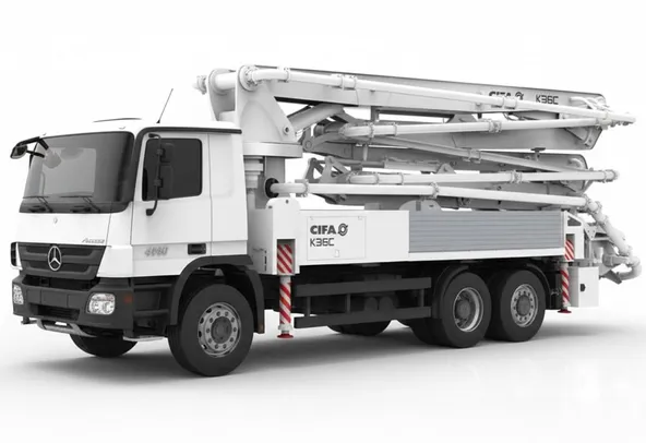 Cifa K36C Concrete Pump Truck Front Left View
