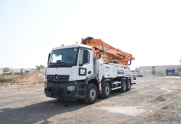 Cifa K42L Concrete Pump Truck Front Left View